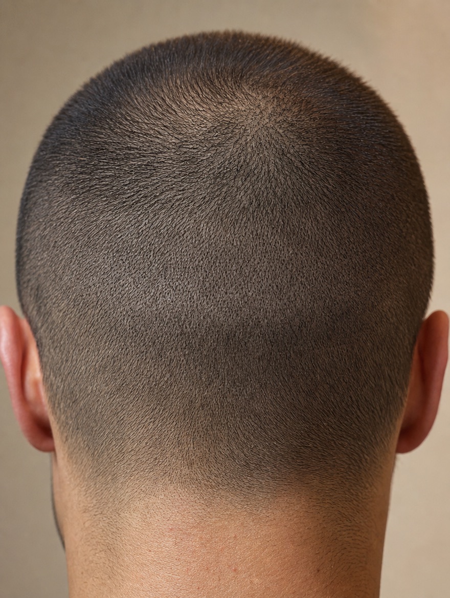 Narbenkaschierung nach Haartransplantation